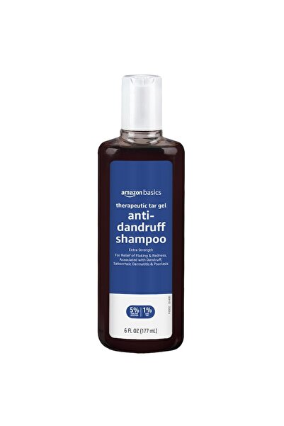 Amazon basics Therapeutic Tar Gel Anti-Dandruff Shampoo, Amazon Basics, 177ml