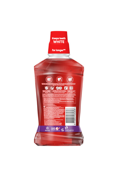 Colgate Max White Mouthwash with Whitening Effect, 500 ml