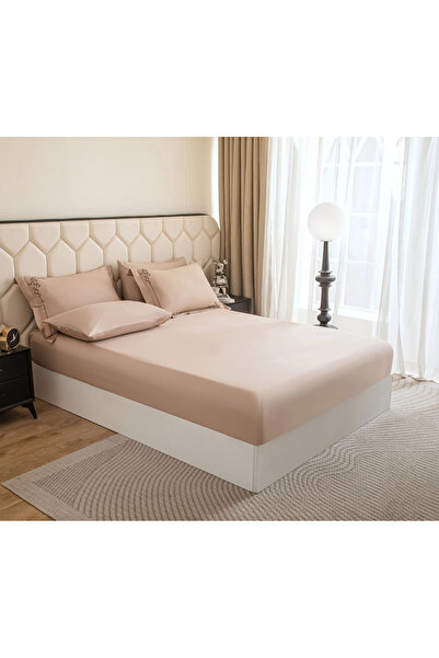 Alhabib bedding Luxury single and a half summer Mazen bedspread, beige color, 5 pieces
