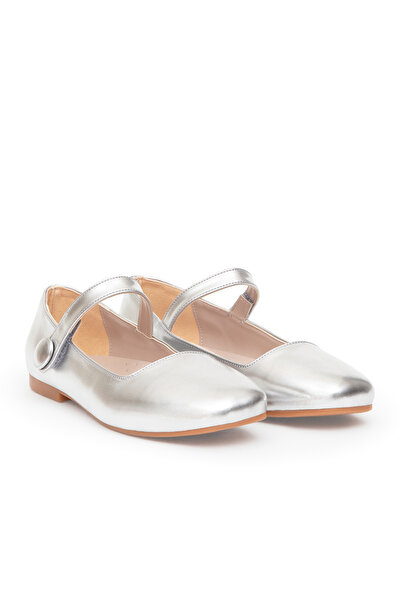 U.S. Polo Assn. Girl's Gray Ballerina Shoes 50315715-Vr107