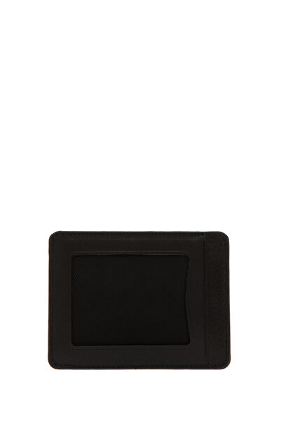 U.S. Polo Assn. Men's Black Card Holder 50314782-Vr046