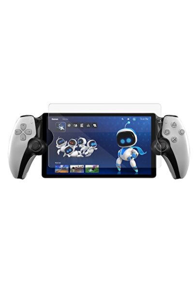 Deltaco Gaming Folie de sticlă protectoare pentru Playstation Portal, rezistentă la zgârieturi, 0,33 mm