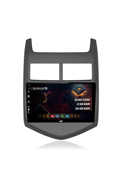 HUB64 Navigatie Chevrolet Aveo 2 (2010-2015), 2GB RAM, Android 13, GPS, Wi-FI, Carplay, Android