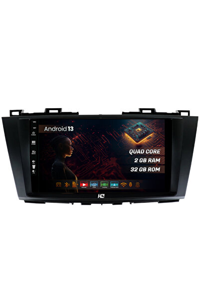 HUB64 Navigatie Mazda 5 (2010-2015), 2GB RAM, Android 13, GPS, Wi-FI, Carplay...