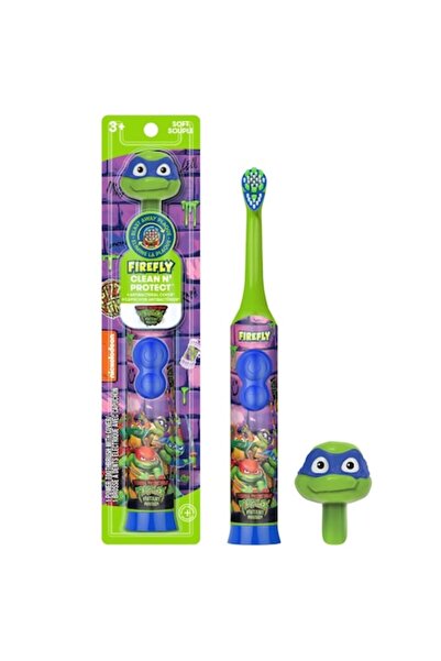 Firefly Electric Toothbrush for Kids, Firefly, Clean N' Protect Teenage Mutant Ninja Turtles, 2 Min Timer