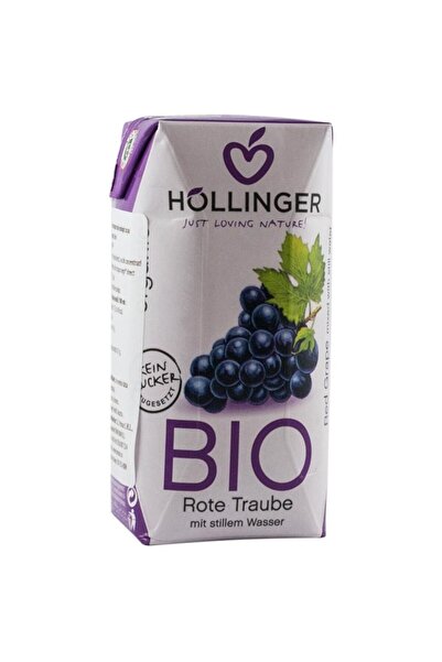 Hollinger Suc de struguri roșii cu paie Hollinger, 200 ml