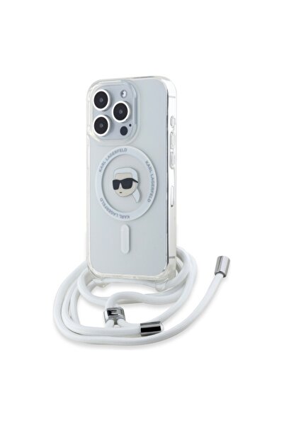 Karl Lagerfeld Carcasă pentru iPhone 16 Pro Max, Karl Lagerfeld, IML Crossbod...