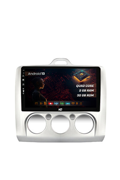 HUB64 Navigatie Ford Focus MK2 (2004-2011), Clima Manuala, 2GB RAM, Android 1...