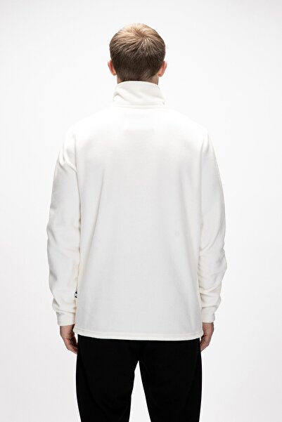 Bad Bear Sky Marshmallow Zippered Men's Fleece