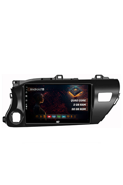 HUB64 Navigatie Toyota Hilux (2015+), 2GB RAM, Android 13, GPS, Wi-FI, Carpla...