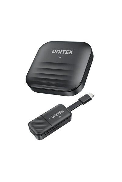 Unitek مجموعة موسّع HDMI لاسلكي USB-C بدقة 1080 بكسل وتردد 60 هرتز - 50 متر، ...