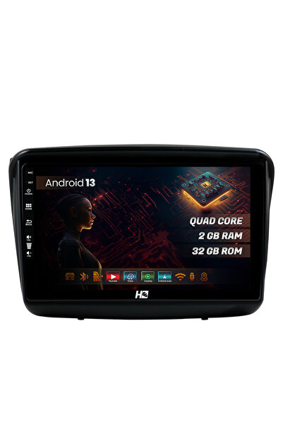 HUB64 Navigatie Mitsubishi L200/Pajero Sport, 2GB RAM, Android 13, GPS, Wi-FI...