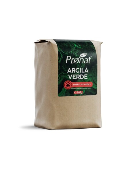 Argital Fine Green Clay for External Use, 500g