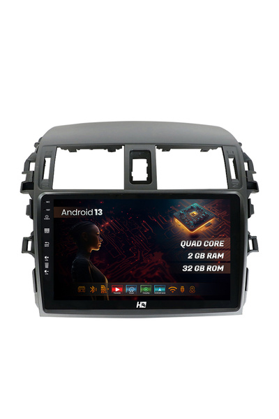 HUB64 Navigatie Toyota Corolla (2007-2013), 2GB RAM, Android 13, GPS, Wi-FI, ...