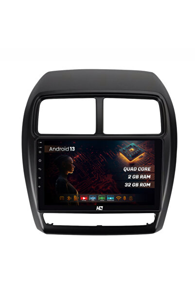 HUB64 Navigatie Mitsubishi ASX (2016-2019), 2GB RAM, Android 13, GPS, Wi-FI, ...
