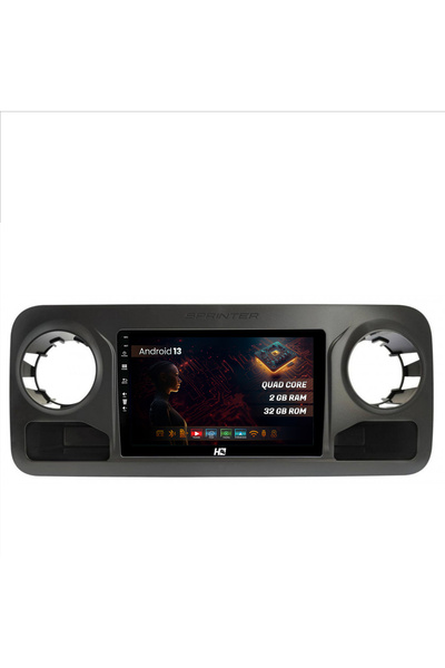 HUB64 Navigatie Mercedes Sprinter, 2GB RAM, Android 13, GPS, Wi-FI, Carplay, ...