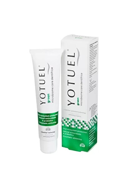 Yotuel Green Toothpaste for Oral Ecosystem Protection with Antioxidants and Prebiotics