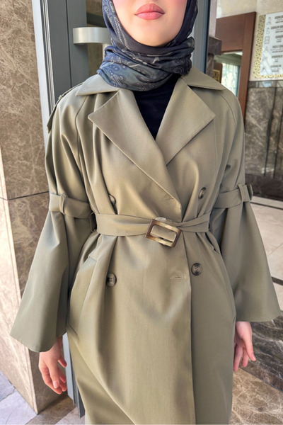 Ovn. Viyana Astarlı Trençkot - Haki