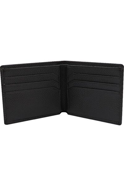 JB Casual Slim Wallet Leather Black