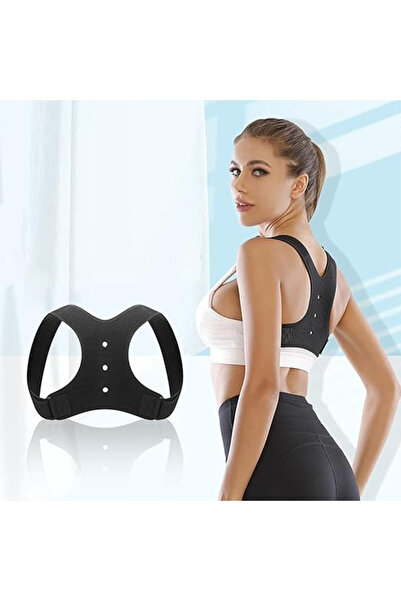 CALIYO Коректор за стойка на гърба, неопрен, черен, размер L