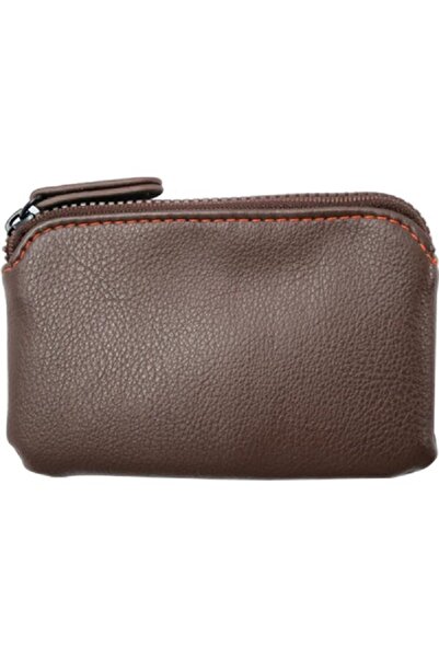 JB حقيبة أمان للمفاتيح باللون البني