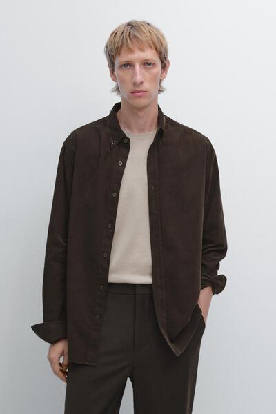 Massimo Dutti Fitilli regular fit gömlek