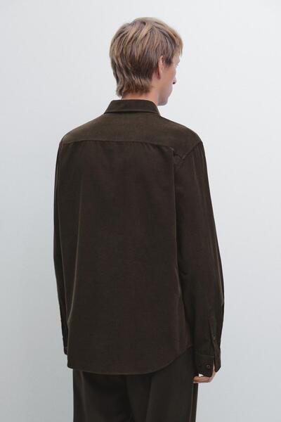 Massimo Dutti Fitilli regular fit gömlek