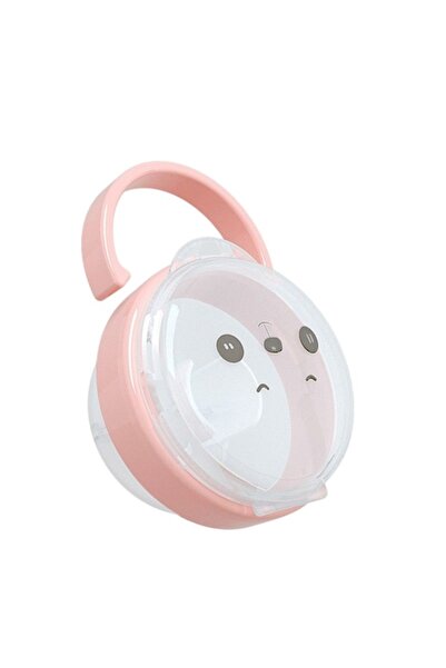 Mixbo Suport pentru suzetă, Mixbo, cu clemă, plastic, roz