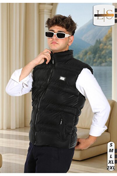 LASGARİS JEANS سترة منتفخة للرجال