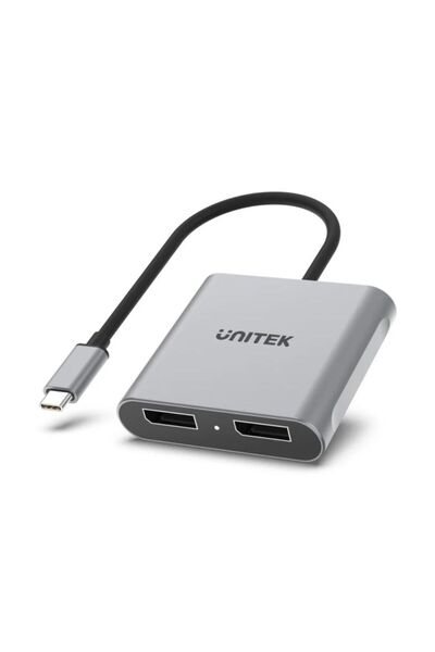 Unitek USB-C to Dual DisplayPort Adapter 8K 60Hz V1404A