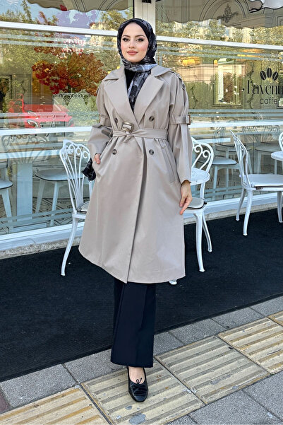 Ovn. Καμπαρντίνα με επένδυση Vienna - Χρώμα πέτρας