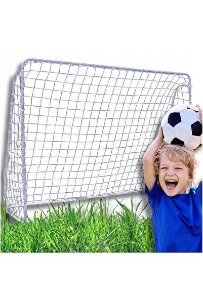 OMNA Φορητά τέρματα ποδοσφαίρου, Omna, ενισχυμένο δίχτυ, στιβαρή κατασκευή, ανθεκτικά μεταλλικά προφίλ, 213x150x