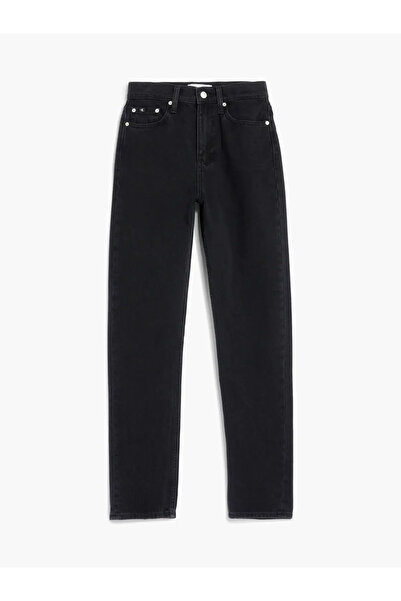 Calvin Klein AUTHENTIC SLIM STRAI Kadın Antrasit Kot Pantolon