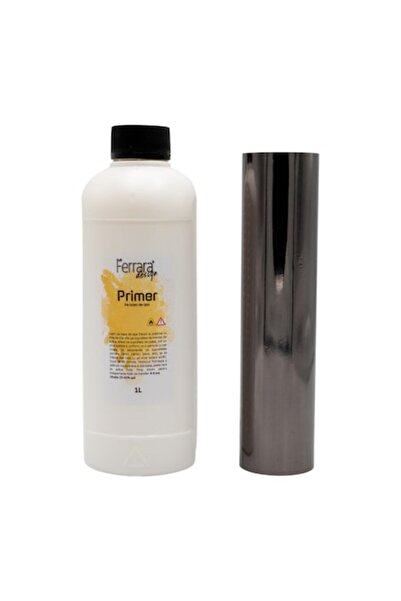 Ferrara Design Folie de transfer antracit, 12 mp lamina + 1 litru lipici special pentru transfer