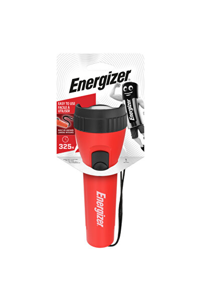Energizer LED flashlight OPP plastic, 25 lm, 325h of operation, 2xD batteries not included