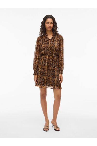 VILA Minikleid Langarm