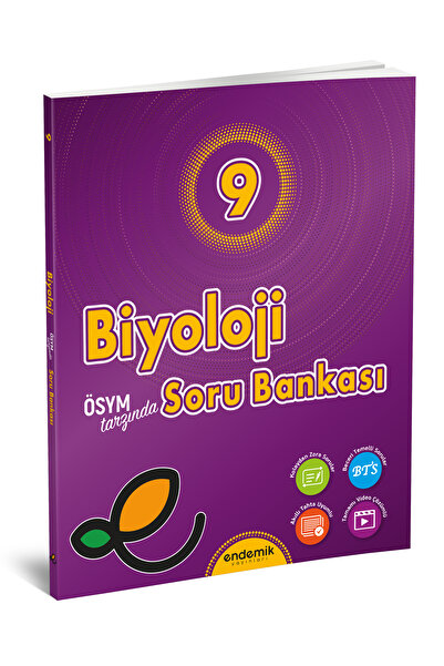 Endemik Yayınları Endemik 2026 9. Sınıf Biyoloji Soru Bankası Güncel Müfredat