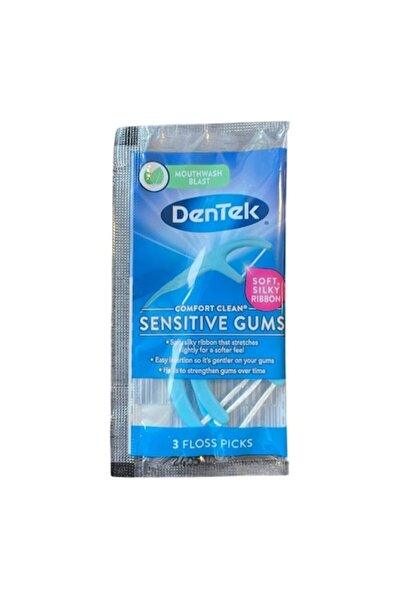 DENTEK Set ață dentară, DenTek, Comfort Clean, gingii sensibile, tip scobitoa...