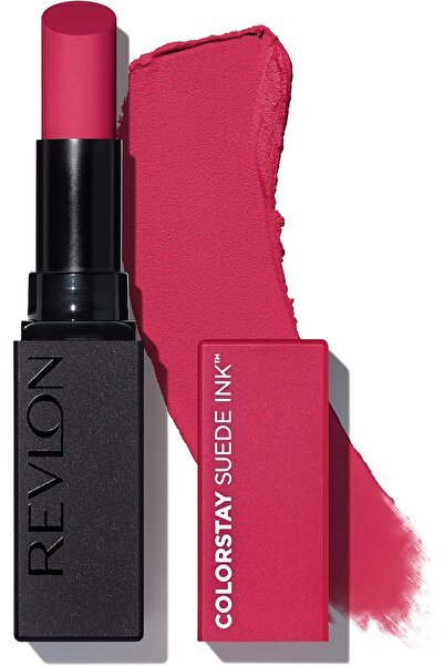 Revlon ColorStay Suede Ink Lipstick (011 Type A) Built-in Primer, Infused with Vitamin E, Waterproof