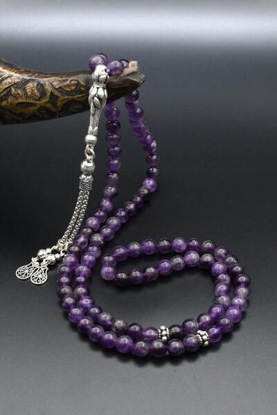 Prestige Натуральний аметист з 99 намистинами, 925 проба срібла, 6 мм кулясті намистини, 902229