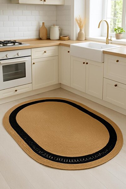 ModaCardin Jüt Kilim, Paspas, Mutfak Halısı, Banyo Paspası, Kilim, Halı, Otur...