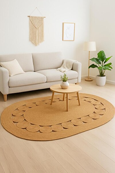 ModaCardin Jüt Kilim, Paspas, Mutfak Halısı, Banyo Paspası, Kilim,Yolluk , Ha...