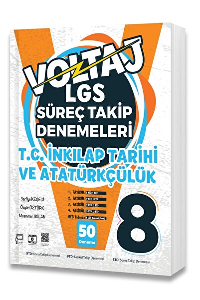 Berkay Yayıncılık 8.SINIF VOLTAJ İNKLAP TARİHİ VE ATATÜRKÇÜLÜK LGS SÜREÇ TAKİ...