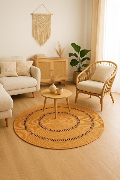 ModaCardin Jüt Kilim, Paspas, Mutfak Halısı, Banyo Paspası, Kilim, Halı, Otur...