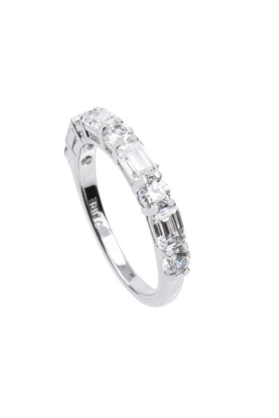 Diamonfire Γυναικείο ασημένιο δαχτυλίδι με πέτρα ζιργκόν 611789