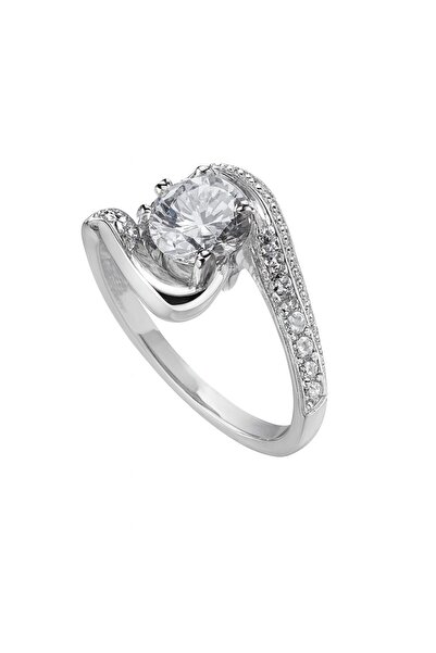 Diamonfire Inel din argint, de dama, cu piatra de zirconiu, 611000