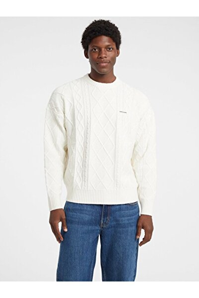 Guess Jeans Erkek Yün Karışımlı Triko