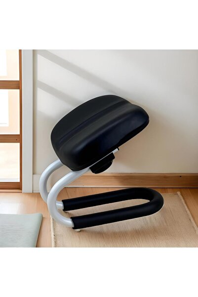 Generic Prayer Stool | Metal Frame Yoga Stool Adjustable Height, Bench Seat, Meditation Accessories, Non-sli