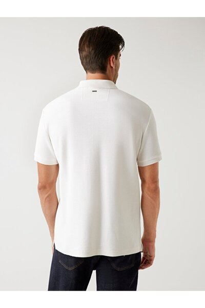 Guess Ανδρικό μπλουζάκι πόλο από βαμβάκι με κανονική εφαρμογή