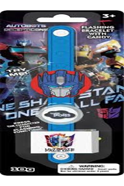 transformers سوار وامض مع حلوى شخصيات متنوعة، 10 جرام (قطعة واحدة) × 12 قطعة